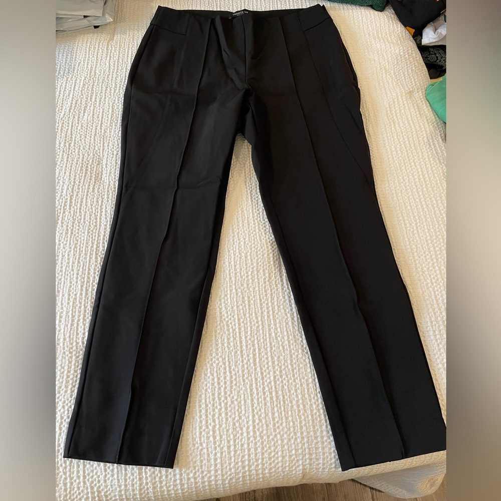Lafayette 148 New York women’s black ankle dress pants size 12